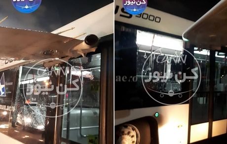 برخورد اتوبوس با هواپیما در مهرآباد