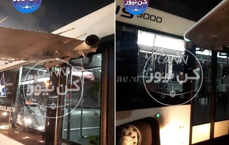 برخورد اتوبوس با هواپیما در مهرآباد