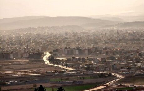 آلودگی وحشتناک و خطرناک هوا در بجنورد