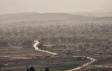 آلودگی وحشتناک و خطرناک هوا در بجنورد