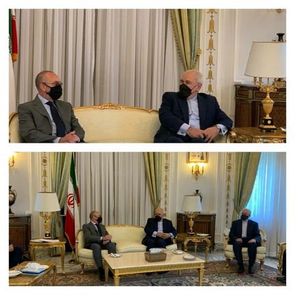 دیدار ظریف با رئیس کمیسیون سیاست خارجی مجلس سنای ایتالیا / تاکید بر همکاری های اقتصادی دو کشور
