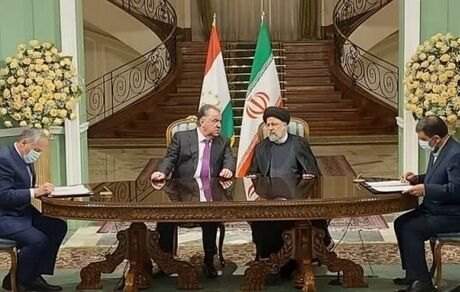 ۱۷ سند همکاری بین ایران و تاجیکستان امضا شد