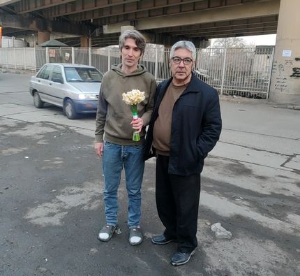 آزادی آرش صادقی بعد از ۱۰۰ روز