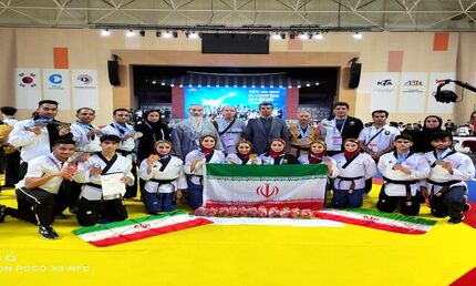 پومسه ایران در آسیا سوم شد ولی از دریافت جام امتناع کرد!