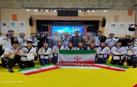 پومسه ایران در آسیا سوم شد ولی از دریافت جام امتناع کرد!