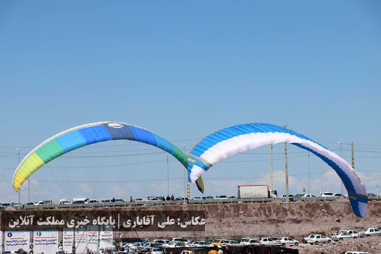  جشنواره فرهنگی، ورزشی و تفریحی دریاچه ارومیه با استقبال ۱۵ کیلومتری برگزار شد 