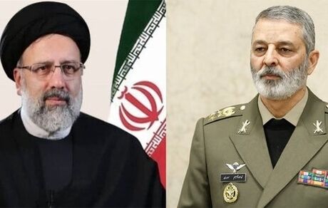 پیام تبریک فرمانده کل ارتش به رئیسی