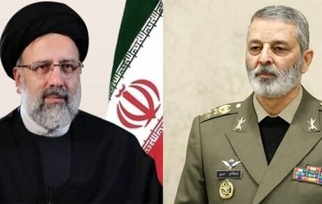 پیام تبریک فرمانده کل ارتش به رئیسی