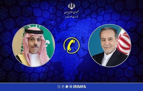 عراقچی با وزیر خارجه عربستان گفت و گو کرد