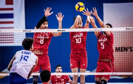 صعود تیم ملی والیبال جوانان به نیمه نهایی جهان