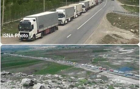 ماجرای صف طولانی کامیون‌ها در مرز ایران-ترکیه چیست؟