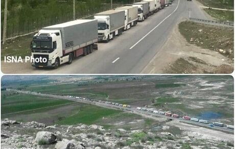 ماجرای صف طولانی کامیون‌ها در مرز ایران-ترکیه چیست؟