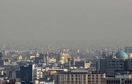 آلودگی هوای مشهد وارد هشتمین روز متوالی خود شد