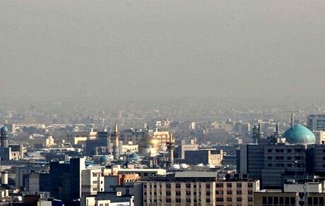 آلودگی هوای مشهد وارد هشتمین روز متوالی خود شد