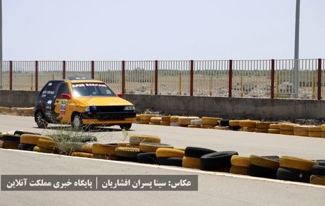 پایان رقابت اتومبیلرانی تایم تریل شمال‌غرب کشور در ارومیه + تصاویر