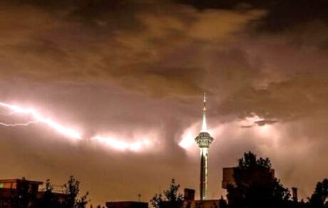 هشدار طوفان در تهران