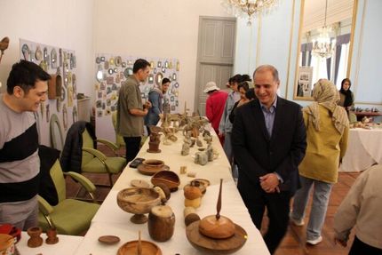 آغاز نمایشگاه آثار صنایع‌دستی در مجموعه فرهنگی تاریخی نیاوران 