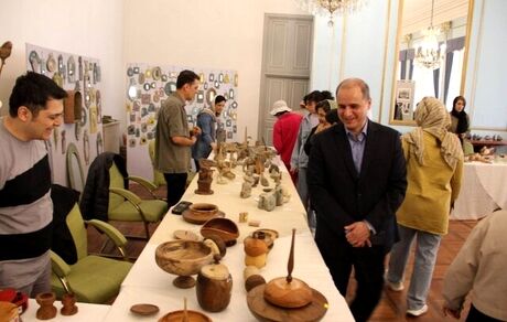 آغاز نمایشگاه آثار صنایع‌دستی در مجموعه فرهنگی تاریخی نیاوران 