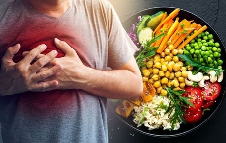 غذای مخصوص کاهش سکته قلبی