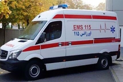 هدف قرار گرفتن یک دستگاه آمبولانس اورژانس در محدوده تهرانسر 