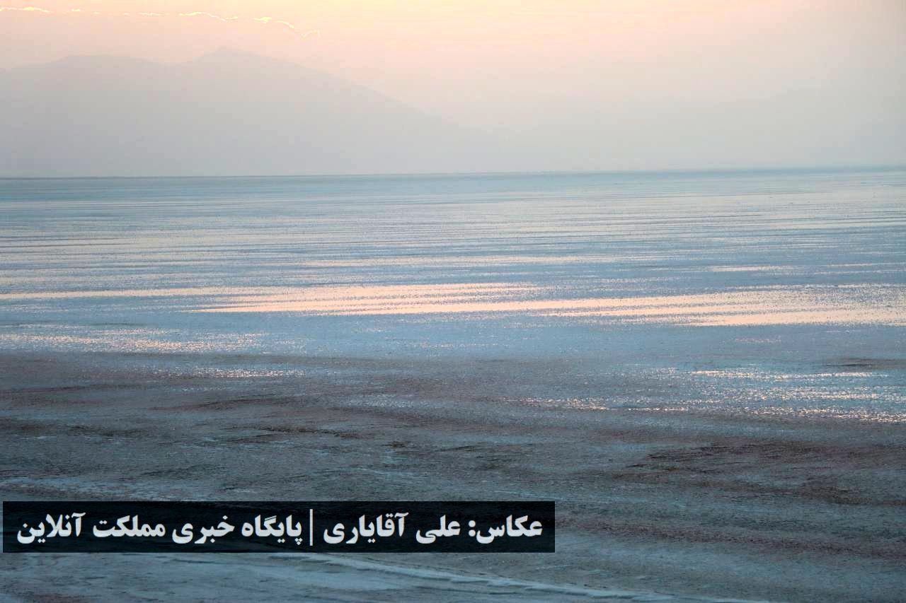 روزهای غمناک و کم آب دریاچه ارومیه