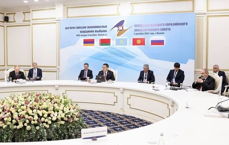 آغاز اجلاس اتحادیه اقتصادی اوراسیا در بیشکک با حضور پوتین