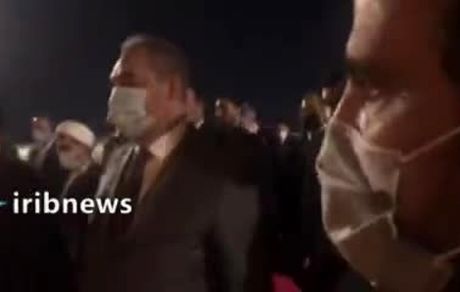 ورود رییس قوه قضاییه به عراق / ویدئو