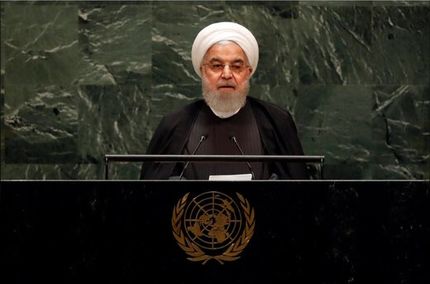 حسن روحانی توپ را در زمین دونالد ترامپ انداخت