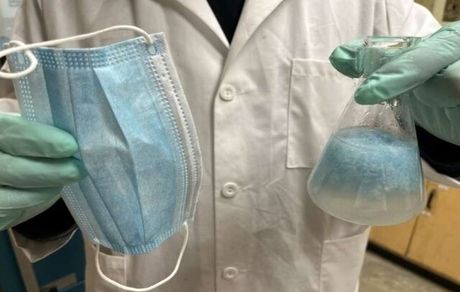 استفاده از ماسک‌های مصرف شده دوران کرونا برای تقویت بتن