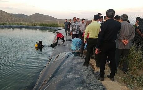 غرق شدن مردی میان سال در یکی از استخرهای کشاورزی منطقه قدیم آباد شهر قزوین