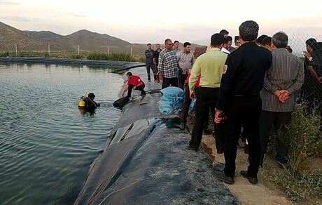 غرق شدن مردی میان سال در یکی از استخرهای کشاورزی منطقه قدیم آباد شهر قزوین