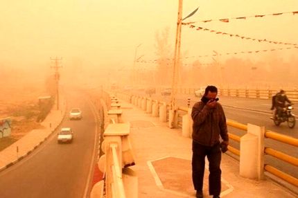 آلودگی هوا به استان خوزستان برگشت