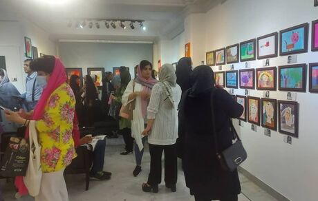 فردا آخرین روز نمایشگاه گروهی نقاشی پرواز با رنگها
