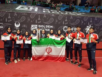 کاراته کاران ایران در روز نخست قهرمانی آسیا ۷ مدال کسب کردند
