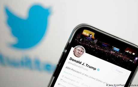 انتقاد صدراعظم آلمان از بسته شدن توییتر ترامپ