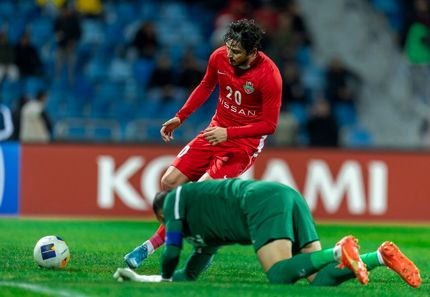 برد شباب اهلی در روز مصدومیت سردار آزمون