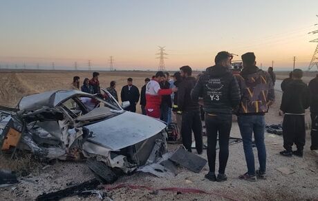 ۳ فوتی در دو تصادف جداگانه