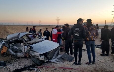 ۳ فوتی در دو تصادف جداگانه
