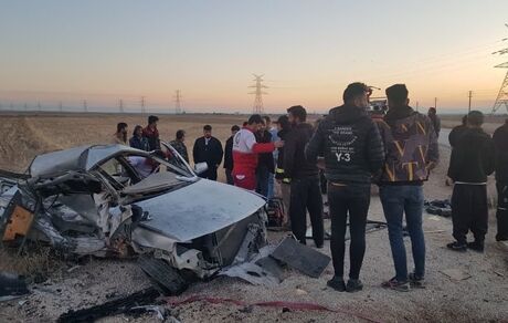 ۳ فوتی در دو تصادف جداگانه