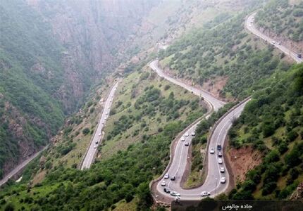 بازگشایی جاده چالوس بعد از حدود یک ماه