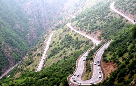 بازگشایی جاده چالوس بعد از حدود یک ماه