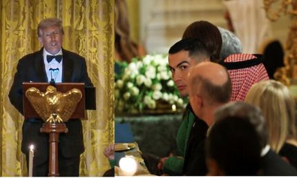 دیدار رونالدو با ترامپ همزمان با حضور بن سلمان