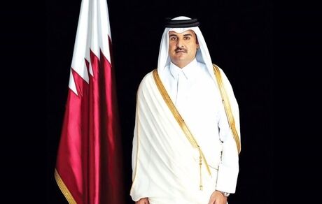 امیر قطر در راس هیاتی بلندپایه وارد تهران شد