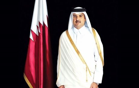 امیر قطر در راس هیاتی بلندپایه وارد تهران شد