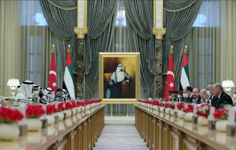 اردوغان در امارات، ۱۳ سند همکاری امضا کرد