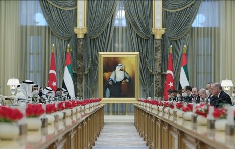 اردوغان در امارات، ۱۳ سند همکاری امضا کرد