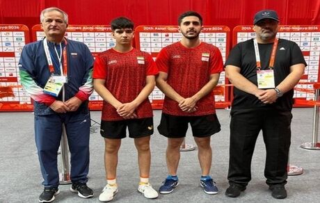 تیم دو نفره تنیس روی میز ایران، سهمیه قهرمانی جهان سال ۲۰۲۷ گرفت