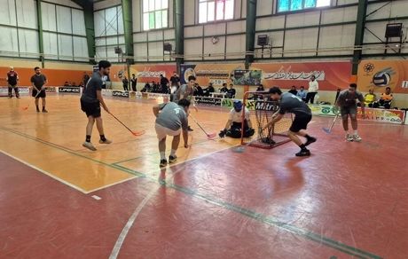 قهرمانی مازندران در مسابقات فلوربال کشور