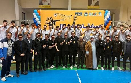 پایان لیگ برتر والیبال نوجوانان کشور با قهرمانی نماینده ارومیه