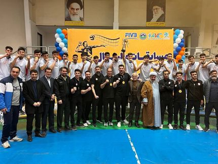 پایان لیگ برتر والیبال نوجوانان کشور با قهرمانی نماینده ارومیه